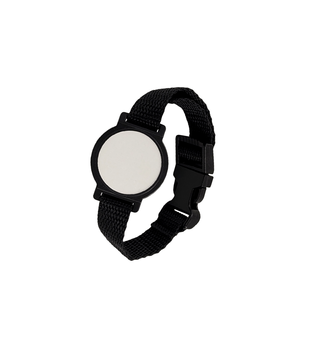RFID wristband black buckle watch