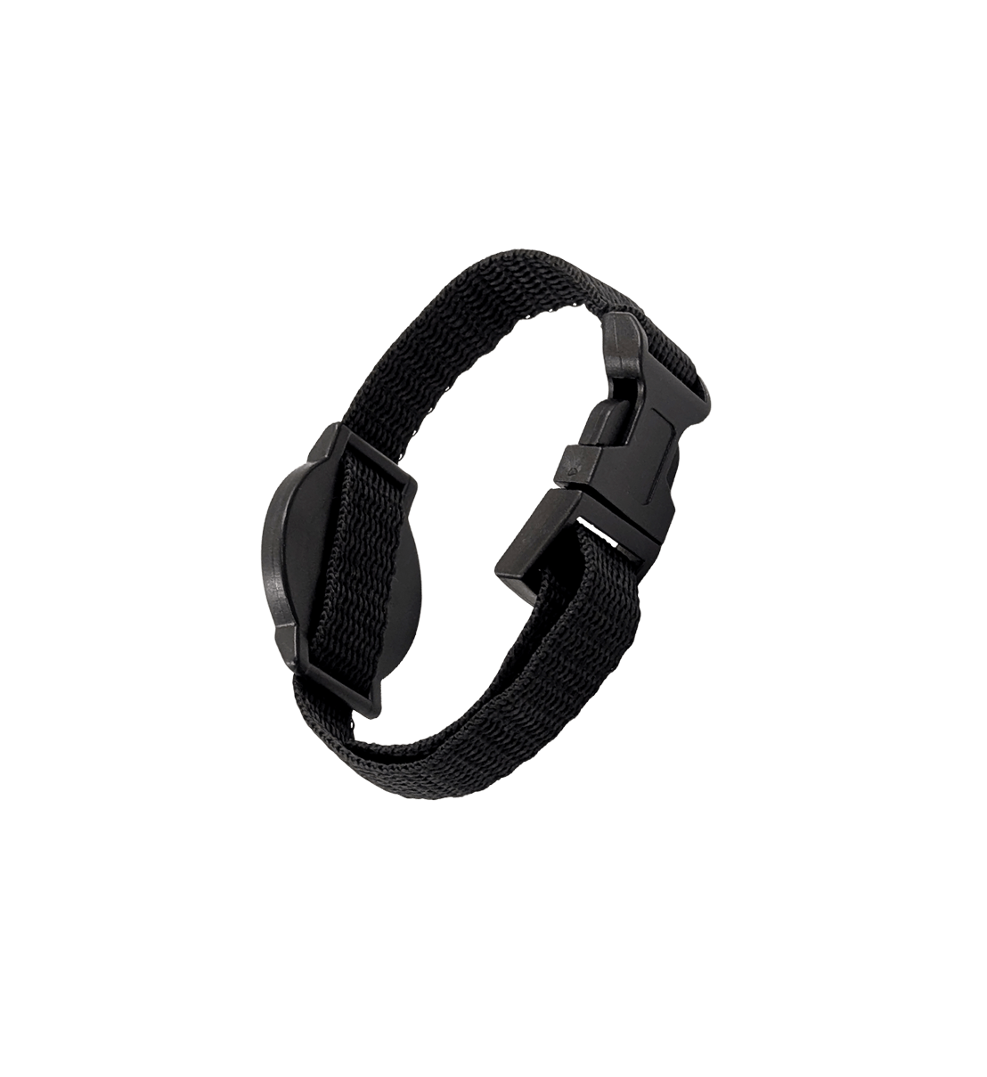RFID wristband black buckle watch