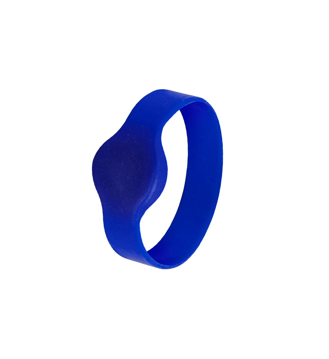 RFID wristband 125 kHz dark blue silicone watch