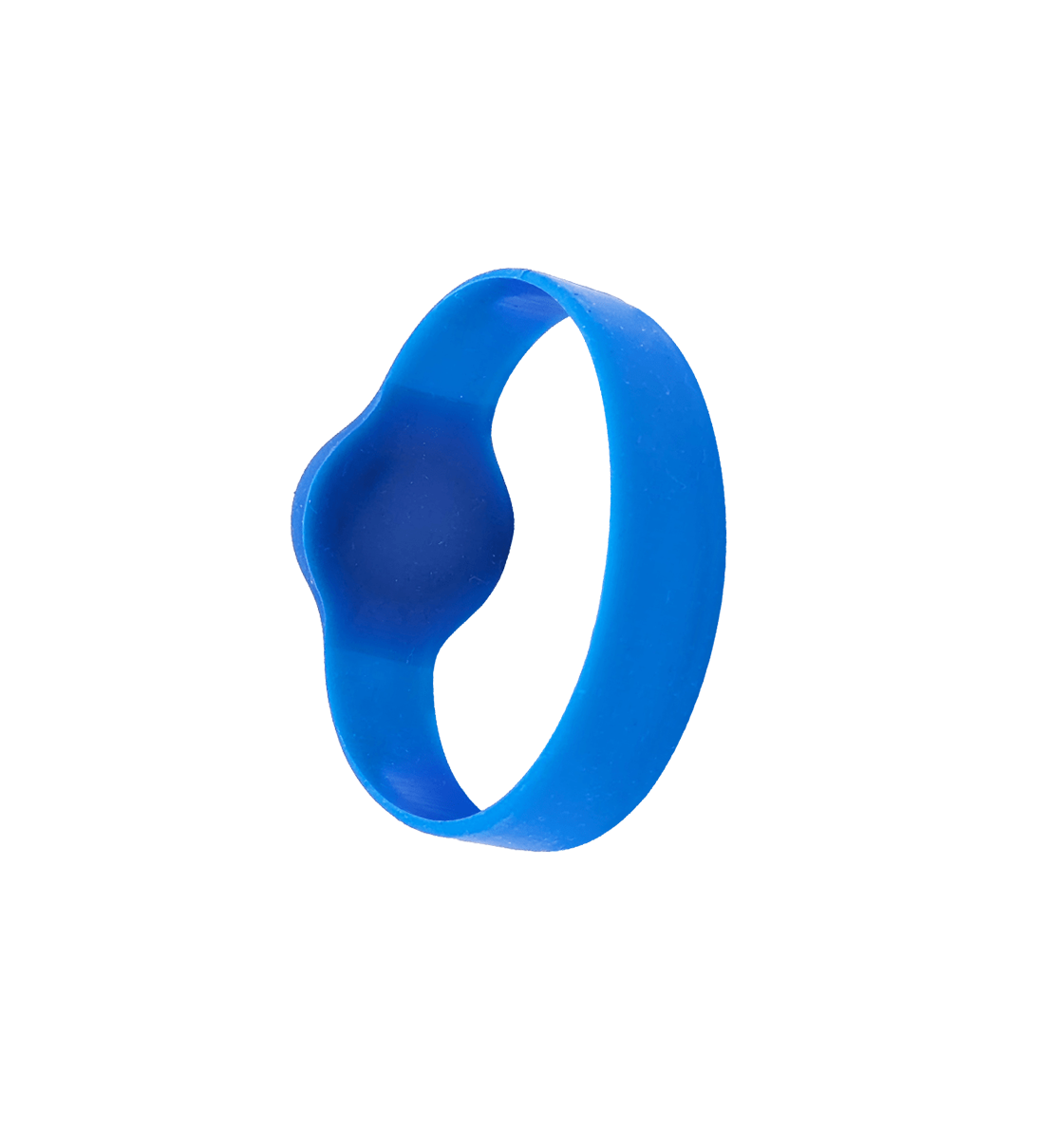 RFID wristband 125 kHz light blue silicone watch