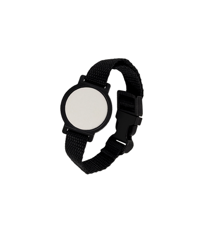 RFID wristband black buckle watch