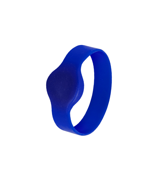 RFID wristband 125 kHz dark blue silicone watch