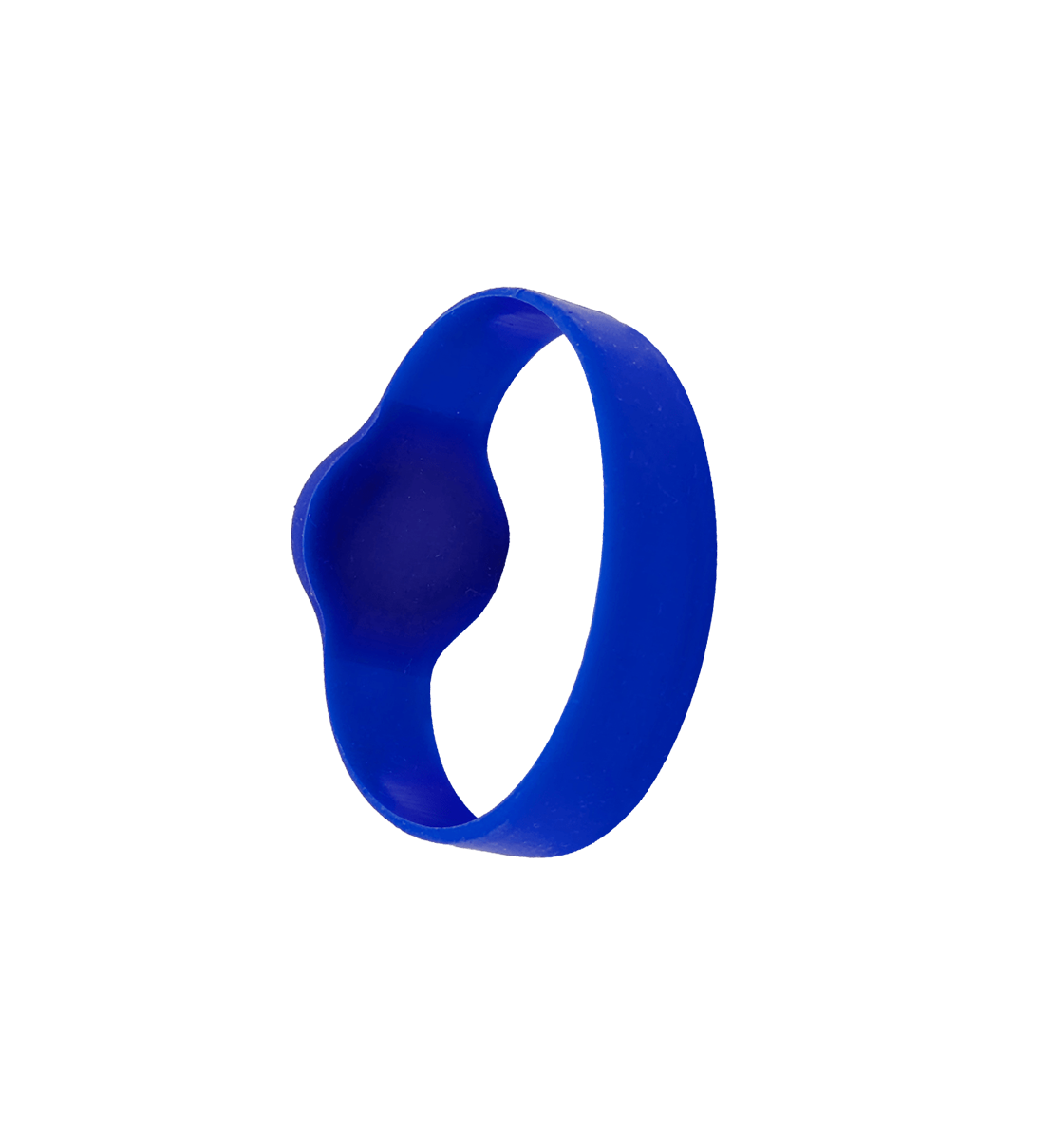 RFID wristband 125 kHz dark blue silicone watch
