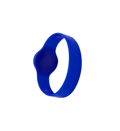 RFID wristband 125 kHz dark blue silicone watch