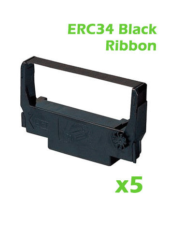 Printer Ribbon - Black - Box of 5 - ONLINEPOS